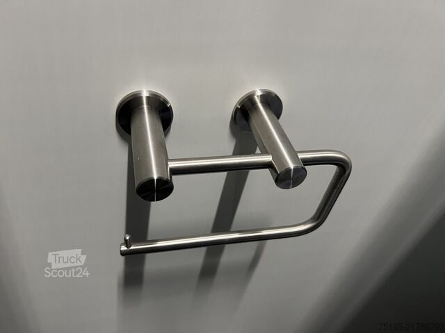 Toilettenwagen Rosemeier VE 1 Damen, 1 Herren, U SILVER H Toilettenanhänger