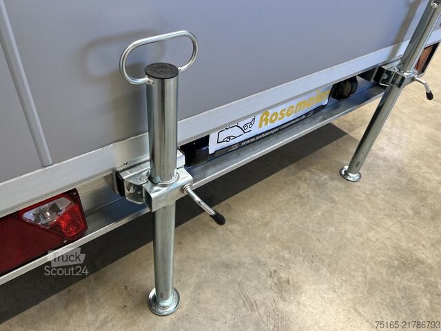 Toilettenwagen Rosemeier VE 1 Damen, 1 Herren, U SILVER H Toilettenanhänger