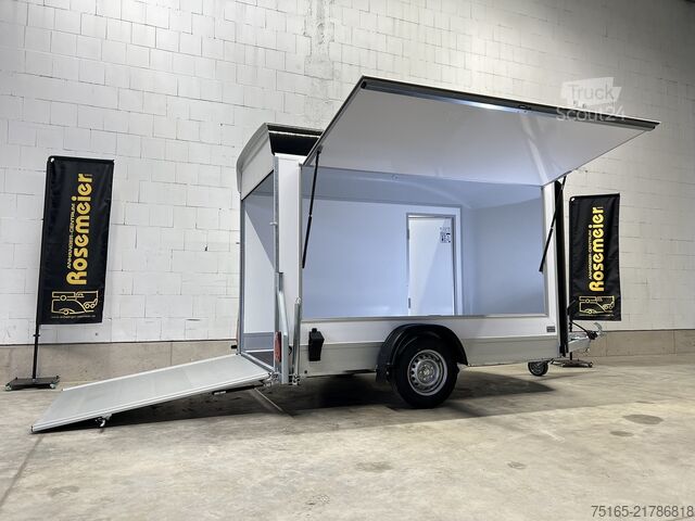 Remorque à caisse Cheval Liberte Debon C300 Roadster  Tür Kofferanhänger