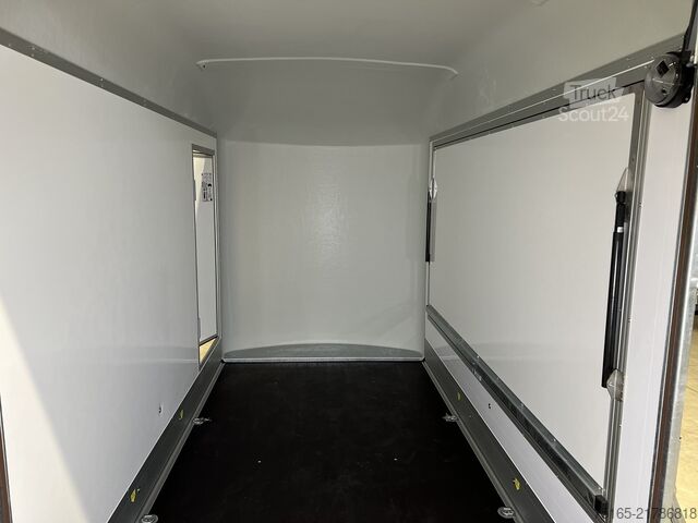 Remorque à caisse Cheval Liberte Debon C300 Roadster  Tür Kofferanhänger