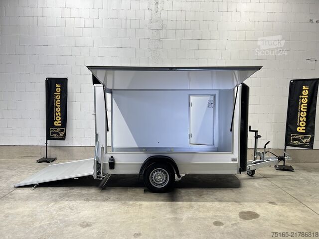 Remorque à caisse Cheval Liberte Debon C300 Roadster  Tür Kofferanhänger