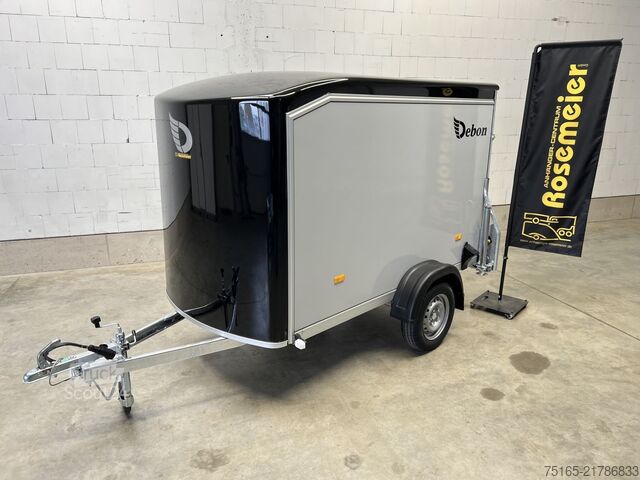 Remorque à caisse Cheval Liberte Debon C255 Seitentür ungebremst Kofferanhänger