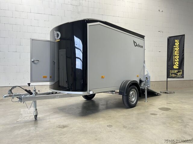 Remorque à caisse Cheval Liberte Debon C255 Seitentür ungebremst Kofferanhänger