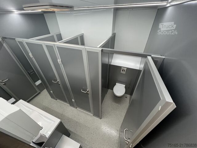 عربة دورات المياه Rosemeier VE WC F 3574 SP Behinderten WC Toilettenanhänger