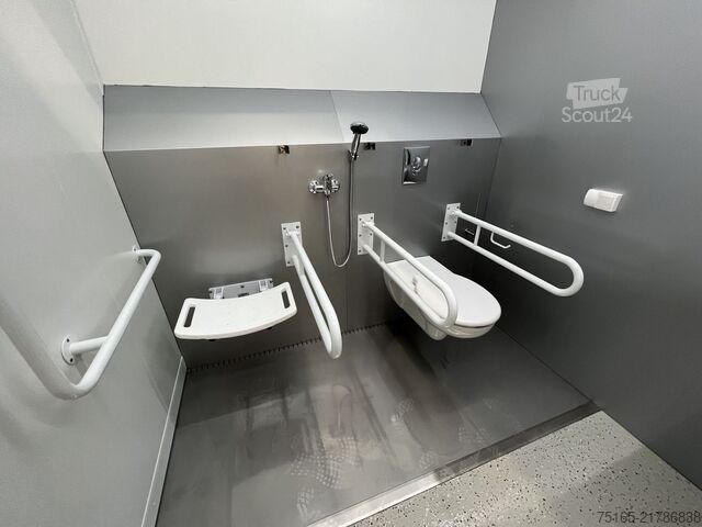عربة دورات المياه Rosemeier VE WC F 3574 SP Behinderten WC Toilettenanhänger