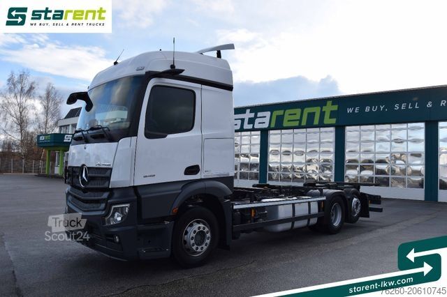 Lastbil med utbytbar kaross MERCEDES-BENZ Actros 2645L Retarder Mirror Cam NAVI Liftachse