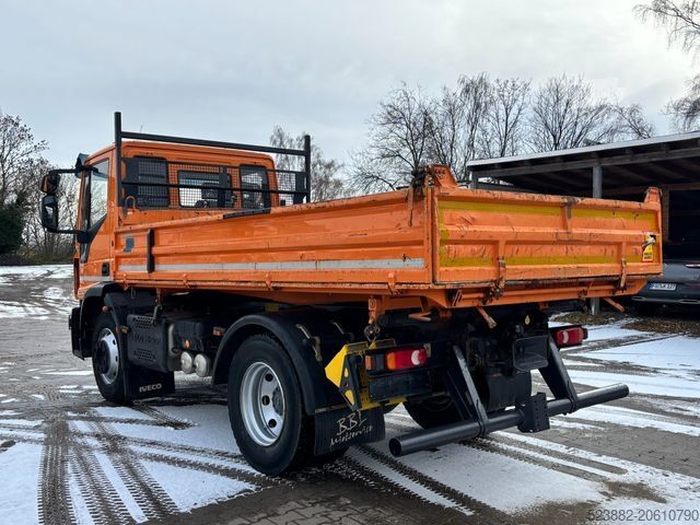 Autocamion basculant tridirecțional IVECO Eurocargo 120-250 6-Zylinder*Meiller*nur 76tkm