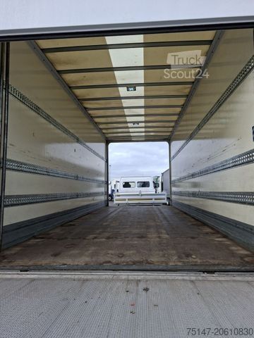 Box trailer ACKERMANN-FRUEHAUF 11,9 t Tandem-Anhänger Türen vorne Durchlade LBW