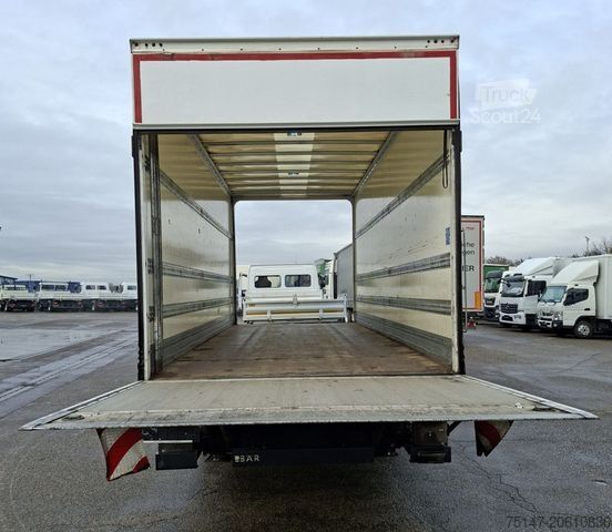 Box trailer ACKERMANN-FRUEHAUF 11,9 t Tandem-Anhänger Türen vorne Durchlade LBW