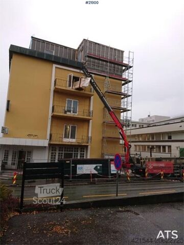 Vrachtwagen met kraan Scania P400 crane truck w/ 2017 Palfinger PK-19.001 crane