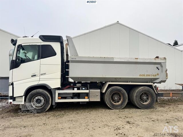 Ανατρεπόμενο φορτηγό Volvo FH16 600 6x4 Tipper Truck – 280,000 km! WATCH VIDE