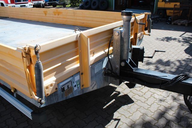 Низкорамный прицеп MÖSLEIN TAT11 Tieflader mit Rampen & Seilwinde  HU 1/27