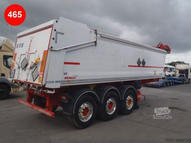 Savivartis puspriekabė BENALU tipper semi trailer