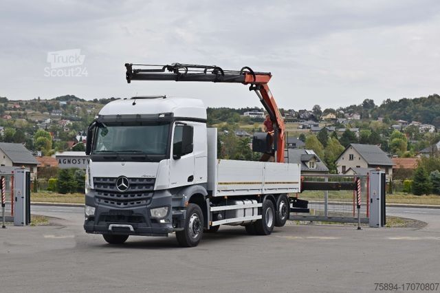 Truck mounted crane MERCEDES-BENZ AROCS 2542* PK 13001-K B* TOPZUSTAND
