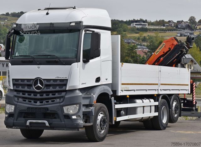 Truck mounted crane MERCEDES-BENZ AROCS 2542* PK 13001-K B* TOPZUSTAND