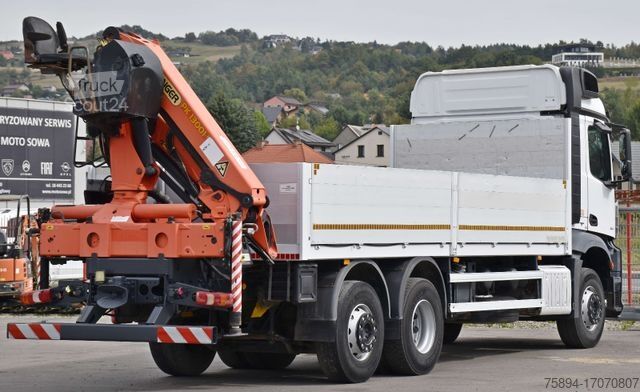 Truck mounted crane MERCEDES-BENZ AROCS 2542* PK 13001-K B* TOPZUSTAND