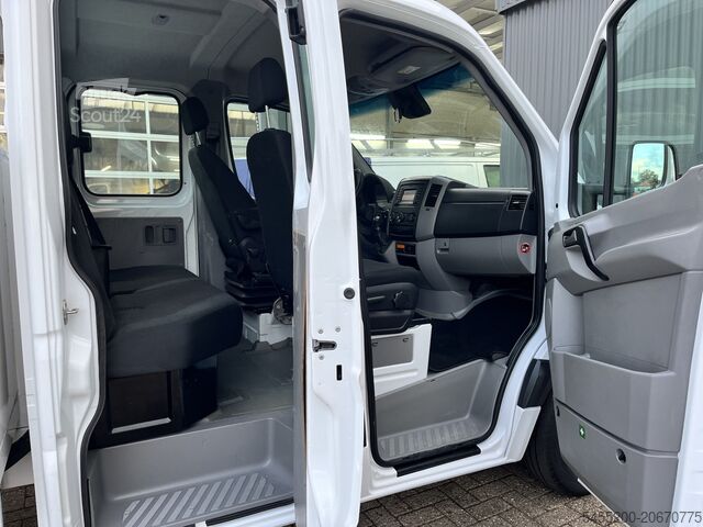 Nosturilla varustettu lavakuorma-auto Mercedes-Benz Sprinter 514 CDI 366 Hiab Laadkraan 018T Trekha...