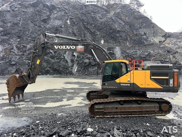 Гусеничный экскаватор Volvo ec380EL excavator w/ hw undercarriage and toothed