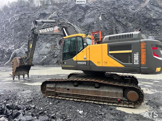 Гусеничный экскаватор Volvo ec380EL excavator w/ hw undercarriage and toothed