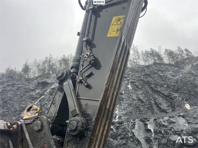 Гусеничный экскаватор Volvo ec380EL excavator w/ hw undercarriage and toothed