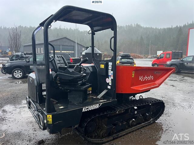 شاحنة تفريغ Kubota kc300hr-5 crawler dumper
