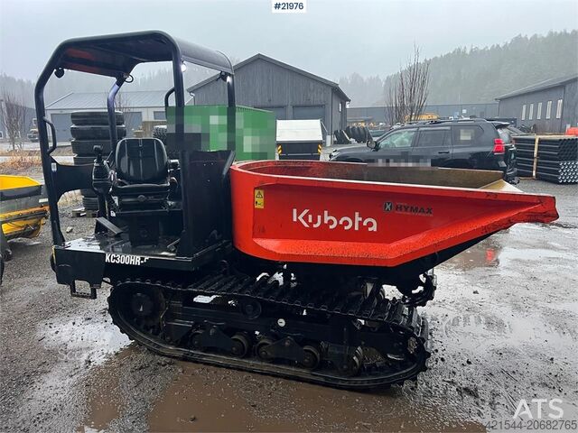 شاحنة تفريغ Kubota kc300hr-5 crawler dumper