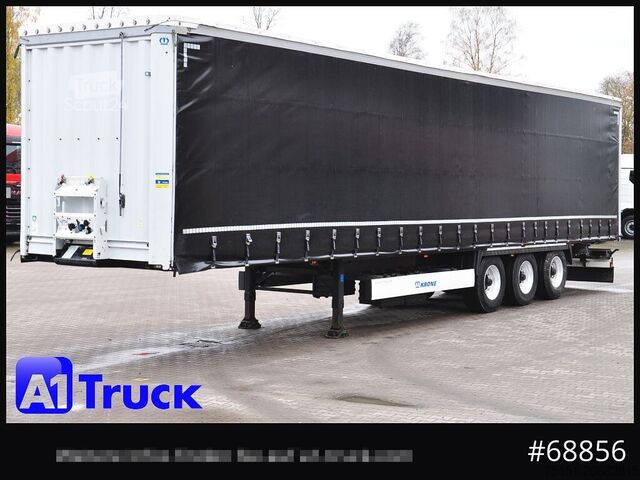 Naczepa otwarta z plandeką KRONE SD, Standard Tautliner, Alufelgen, Getränke, VDI 2700