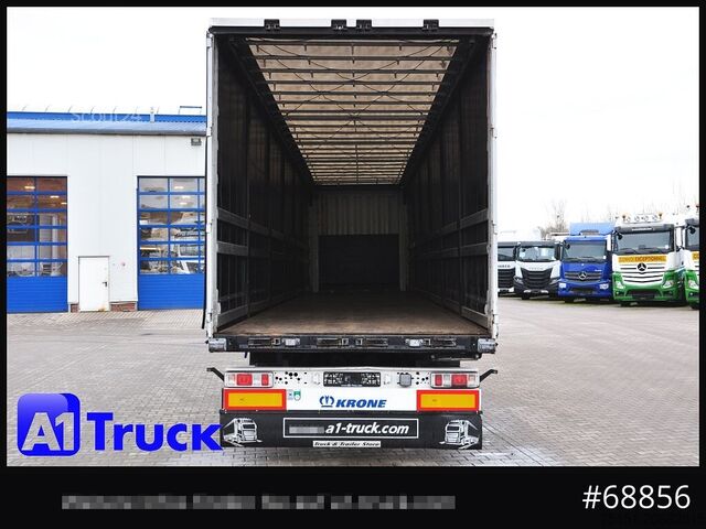 Naczepa otwarta z plandeką KRONE SD, Standard Tautliner, Alufelgen, Getränke, VDI 2700