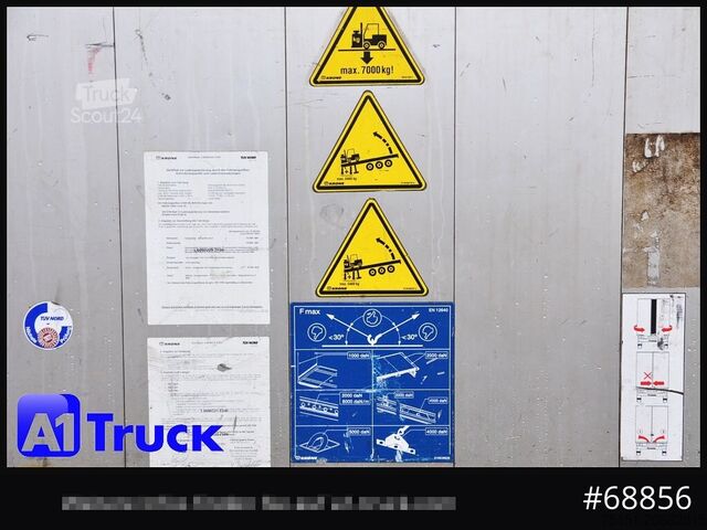 Naczepa otwarta z plandeką KRONE SD, Standard Tautliner, Alufelgen, Getränke, VDI 2700