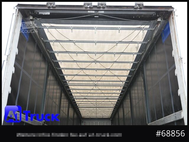 Auflieger mit Pritsche & Plane KRONE SD, Standard Tautliner, Alufelgen, Getränke, VDI 2700