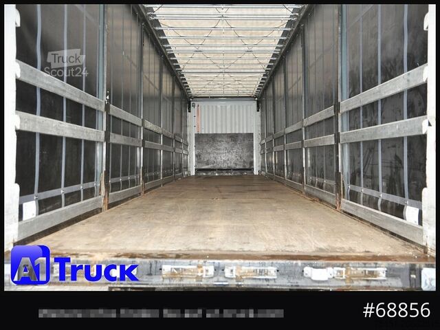 Naczepa otwarta z plandeką KRONE SD, Standard Tautliner, Alufelgen, Getränke, VDI 2700