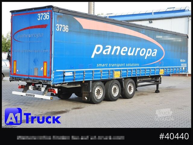 Naczepa otwarta z plandeką SCHMITZ Tautliner, Code XL, Coil, Bahn, verzinkt