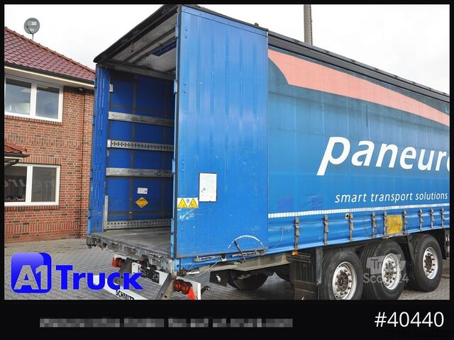 Naczepa otwarta z plandeką SCHMITZ Tautliner, Code XL, Coil, Bahn, verzinkt