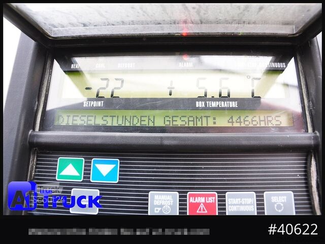 Koeloplegger SCHMITZ SKO FP45, Blumenbreite, Carrier 1950.