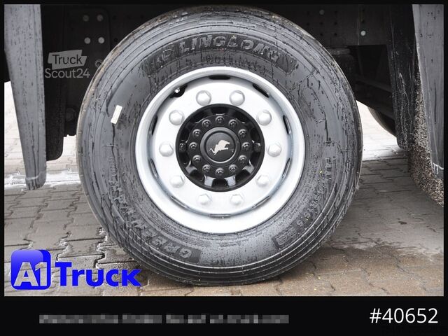 Auflieger mit Pritsche & Plane SCHMITZ SCB 24, Mega, Varios