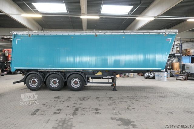 Tippsemi REISCH RHKS-3-AG09, Alu, 49m³, SAF, Luft-Lift, Getreide