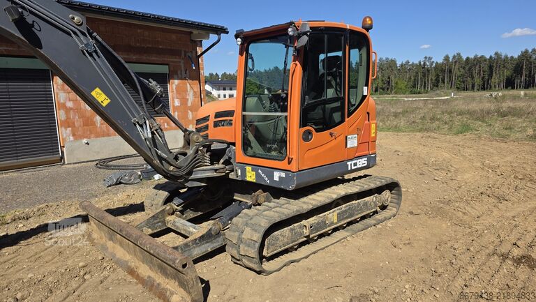 Minibagger Yanmar Schaeff TC85 Raupenbagger inkl. Tieflade