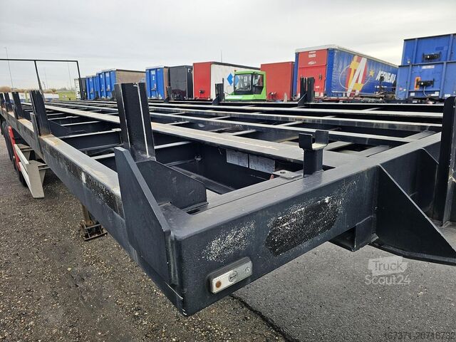 Pianale VAN HOOL 3B1096| FOR GAS BOTTELS| CHASSIS LIKE NEW| APK\...