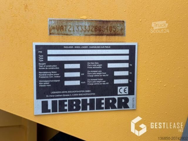Încărcător pe roți Liebherr L576 XPOWER