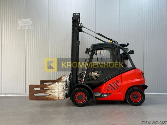Heftruck Linde H 40 D-02 Cascade Balenklem