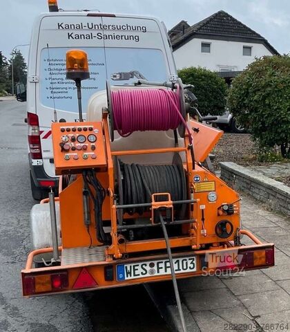 Emme/yıkama aracı Mercedes-Benz Mercedes Benz 906 KA 35 Sprinter