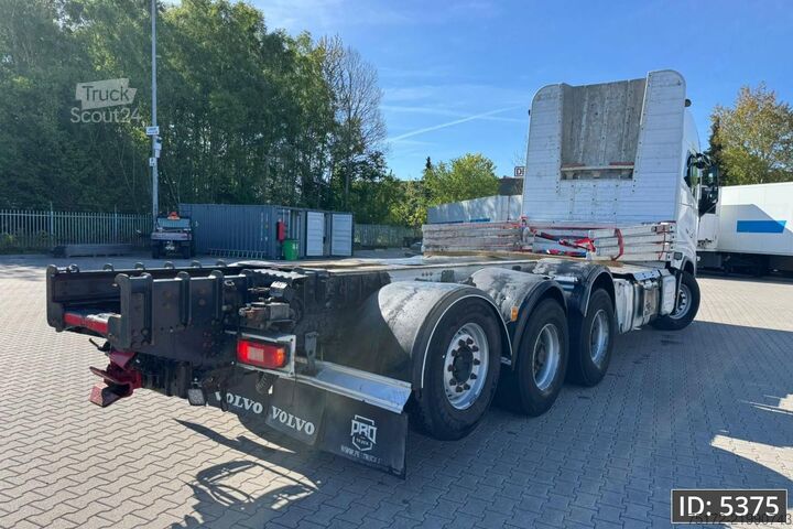 Tømmertransportør Volvo FH16 750 Globetrotter XL, Euro 6, 8x4 / Hydraul...