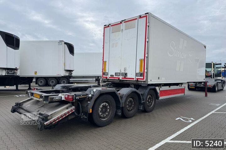 Lagaminas Jumbo DO 270 / LZV Slider / Lift axle