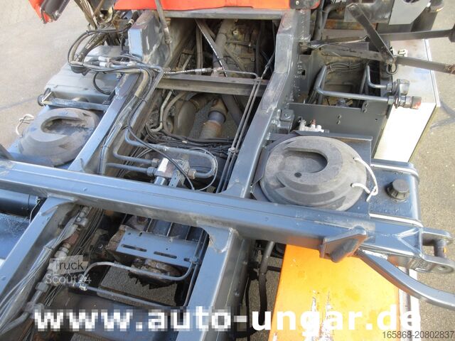 Trijų pusių savivartis sunkvežimis Iveco Trakker 360 Kipper Allrad 4x4 Kran Palfi