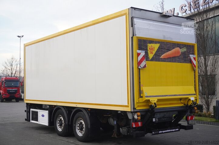 Ledusskapja piekabe ROHR refrigerated trailer / Carrier Supra 850