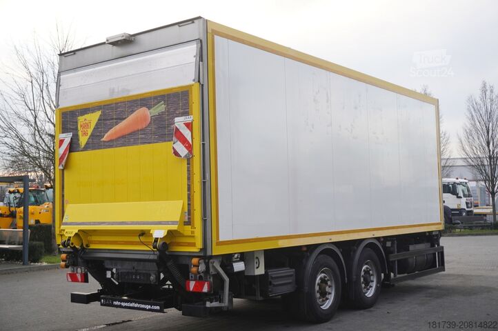 Ledusskapja piekabe ROHR refrigerated trailer / Carrier Supra 850