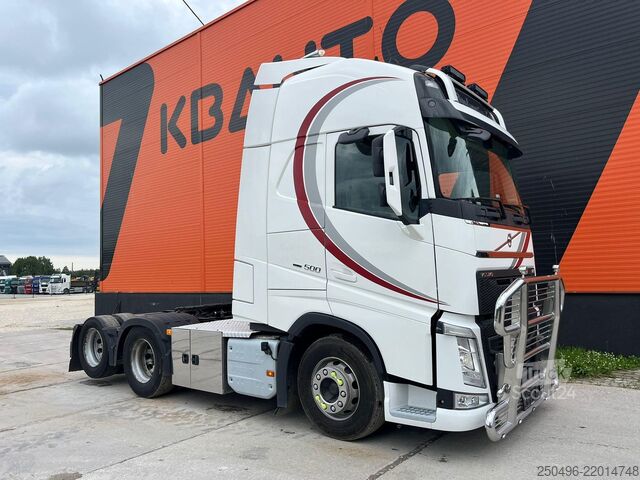 Standard traktor Volvo FH 500 6x2 DOUBLE BOGIE / RETARDER / GLOBE XL