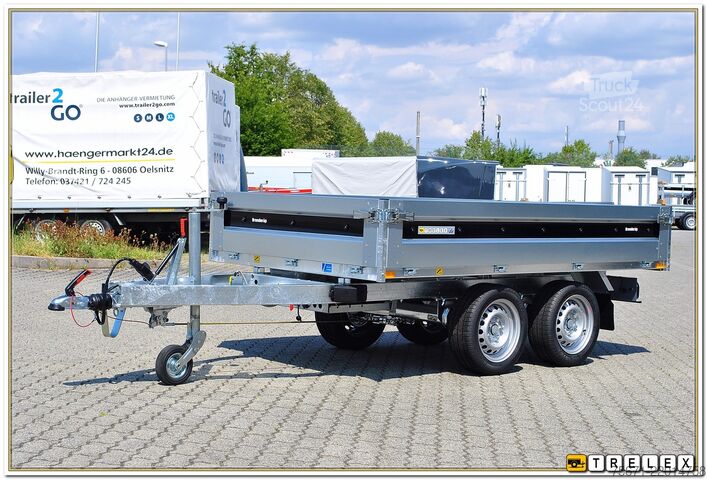 Sklopný přívěs Brenderup BT4260STB 2700 kg E-Hydraulik Stahlboden