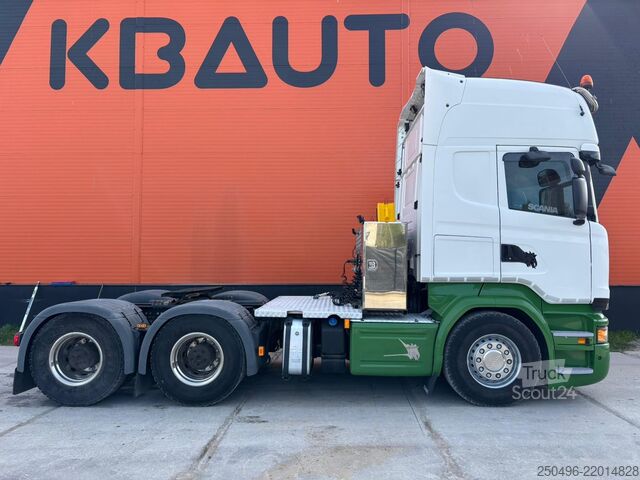 Trator standard Scania R 580 6x4 GCW 80 ton / RETARDER / BIG AXLES