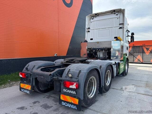 Trator standard Scania R 580 6x4 GCW 80 ton / RETARDER / BIG AXLES